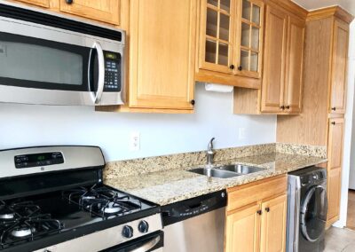 Skyline Towers kitchen in penthouse apartment