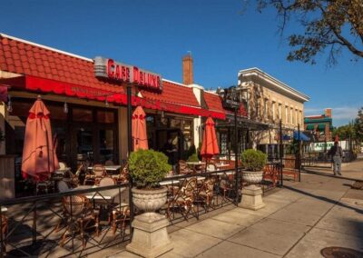 Nearby shops and cafes in Glover Park, Washington DC