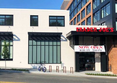 Trader Joes grocery store near Skyline Towers apartments